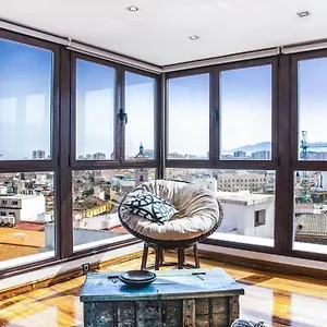  Apartment Malagaflat Design Loft City Views